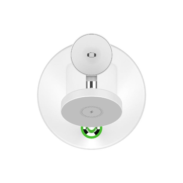 Laser 3 in 1 Wireless Charging Station - White - Packshot 4