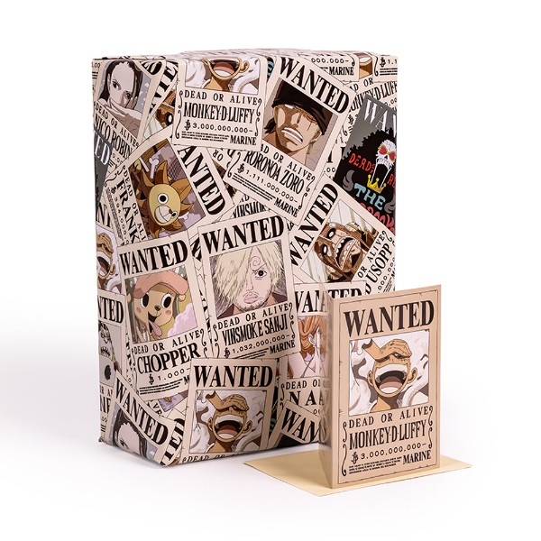One Piece - Wanted Dead or Alive Wrapping Paper - Packshot 4