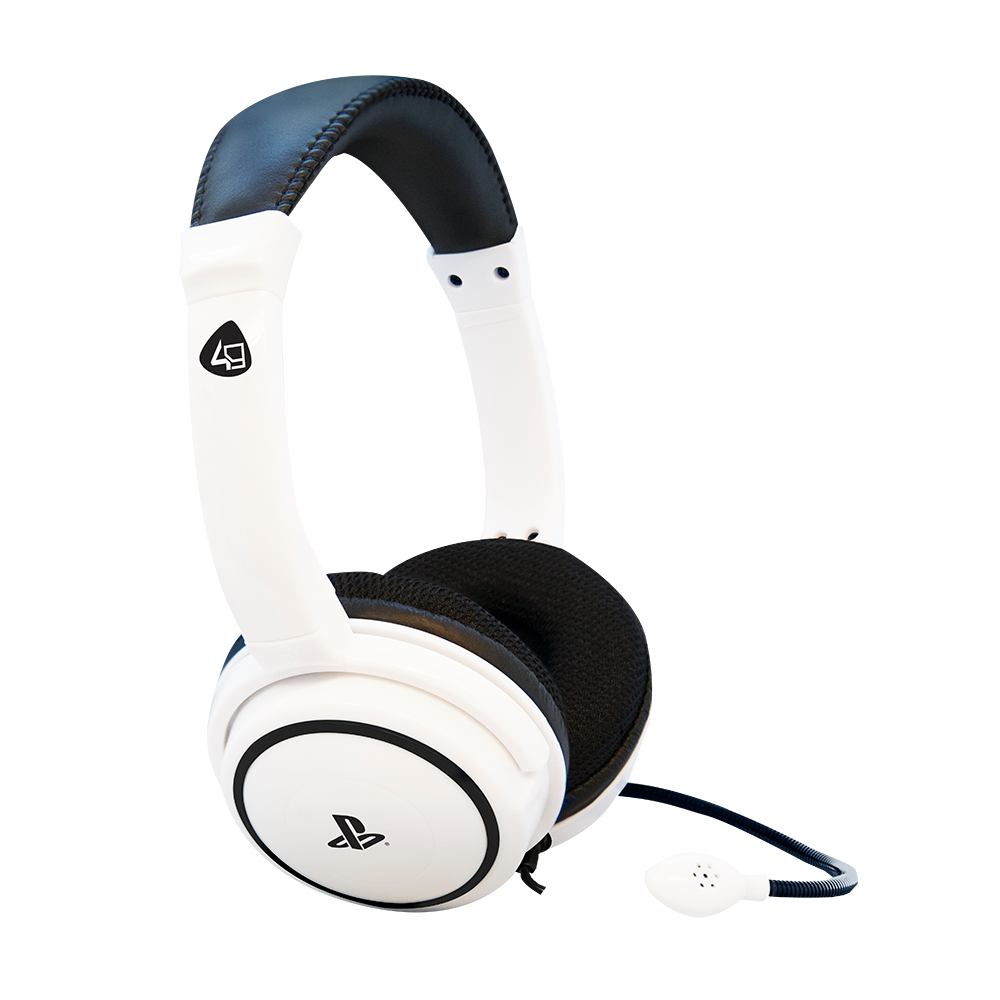 4Gamers PRO440 PS4 White Stereo Gaming Headset EB Games Australia