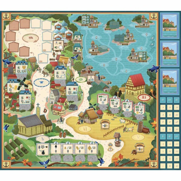 Village Big Box Board Game - Packshot 2