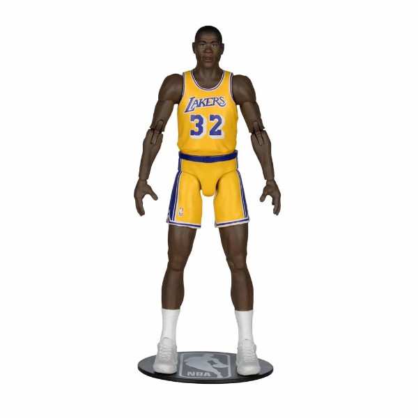 NBA - Magic Johnson (LA Lakers) Legends Series SportsPick Action Figure - Packshot 1