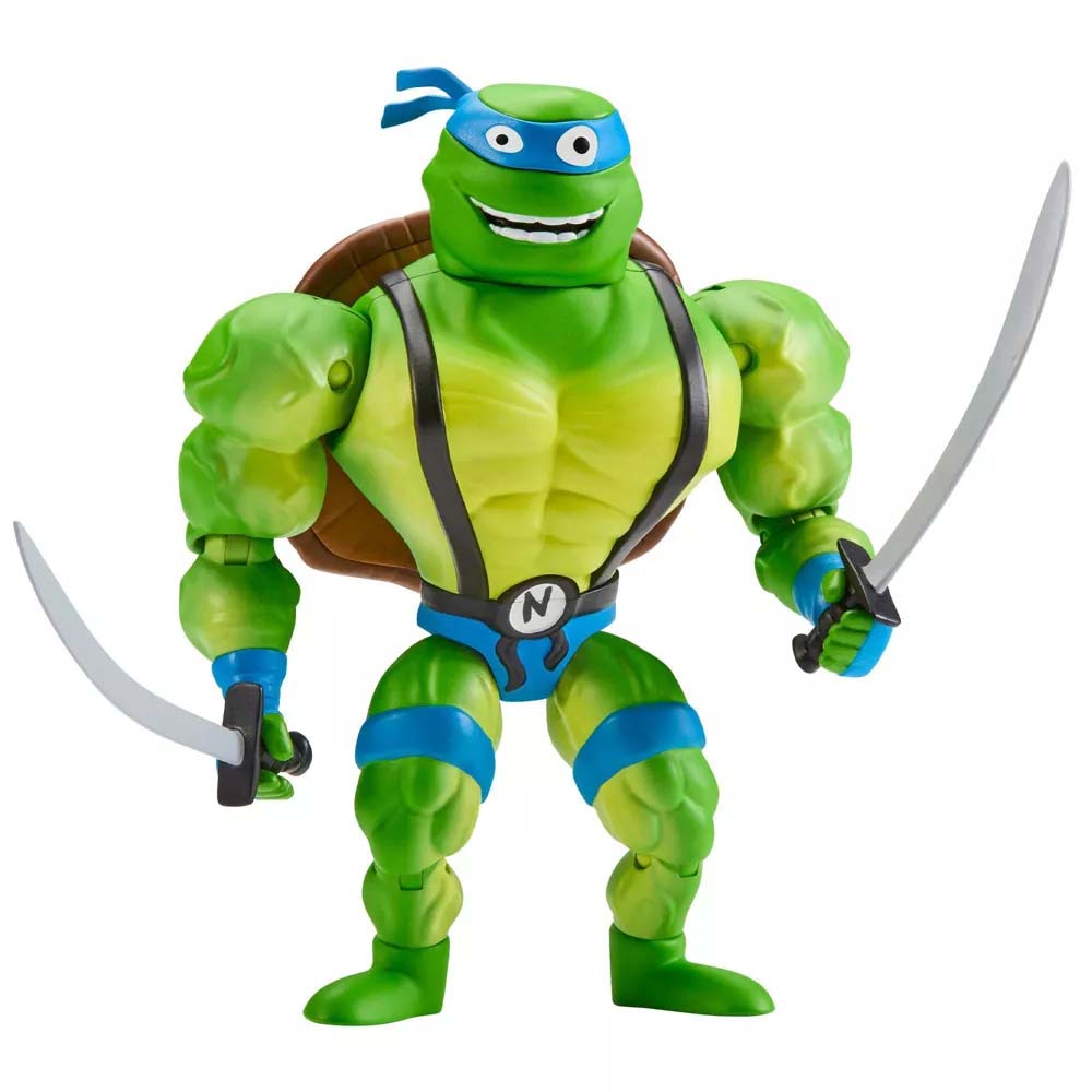 Teenage Mutant Ninja Turtles - Leo and Nardo Knockoff Knockout! Action Figure 2-Pack - Packshot 3