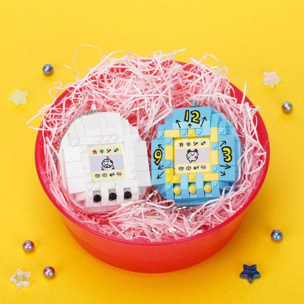 Tamagotchi - 1st Generation Tamagotchi Blue nanoblocks Figure - Packshot 6