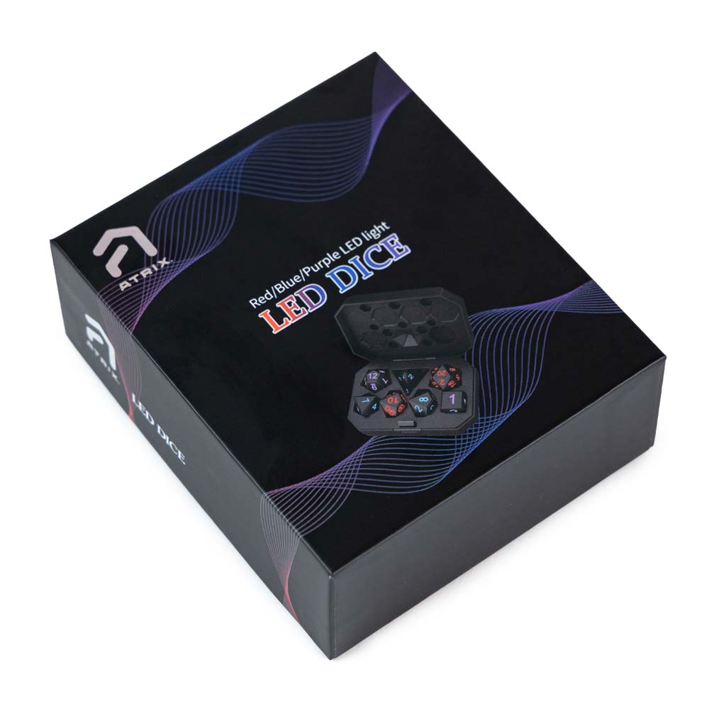 Atrix - Tabletop - RPG 7-Set LED Dice - Packshot 5