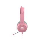 Razer Kraken V3 X Kitty Ears Gaming Wired Headset - Quartz - Packshot 4