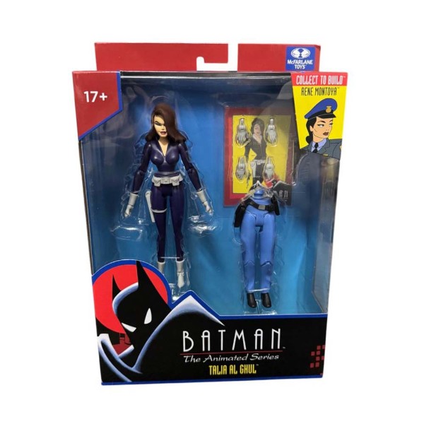 DC Multiverse - Batman: The Animated Series (1992) - Talia Al Ghul 6" Action Figure (Renee Montoya Build-A-Figure) - Packshot 2