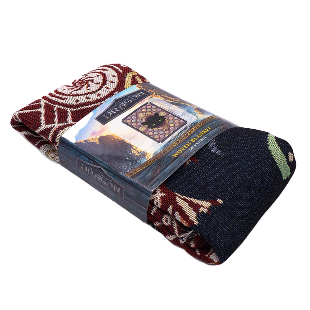 How To Train Your Dragon - Toothless Woven Blanket - Packshot 2