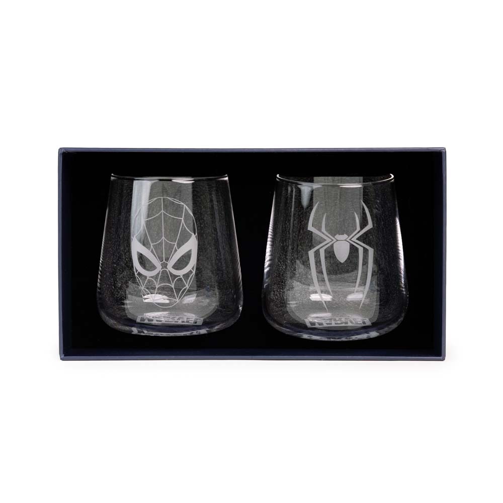 Marvel - Spider-Man - Spider-Man Icons Glass Tumbler 2-Pack - Packshot 2