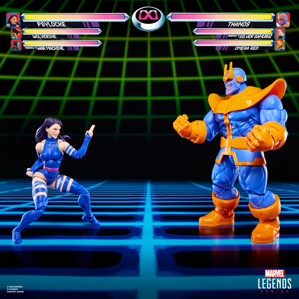 Marvel Legends Series Gamerverse Psylocke vs. Thanos 6" Action Figure - Packshot 2