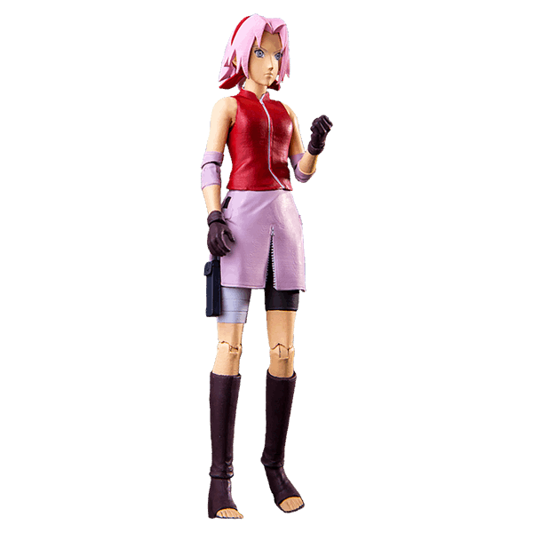 Naruto Shippuden - Sakura 7” Colour Tops Action Figure ... - 600 x 600 png 32kB