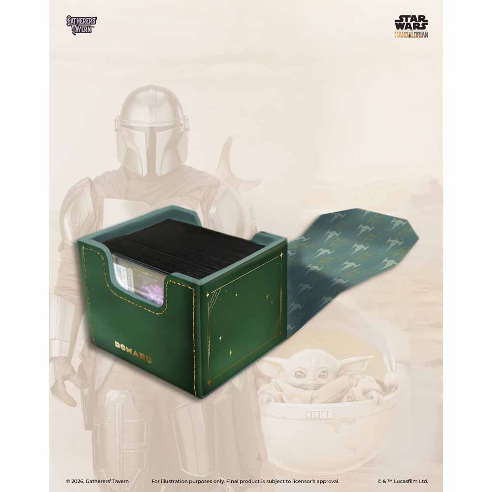 Gatherer’s Tavern – TCG – The Mandalorian Domaru Deck Box – Grogu - Packshot 2