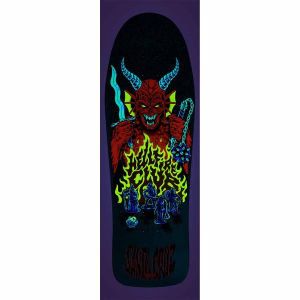 Stranger Things - Santa Cruz Hellfire Flame Skateboard Deck 10in - Packshot 2