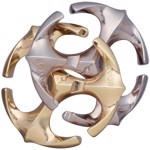 Cast Puzzle Set Nr.10 – Metallpuzzles Rotor, UFO & Hourglass Mit Schwierigkeitsgrad 4-6