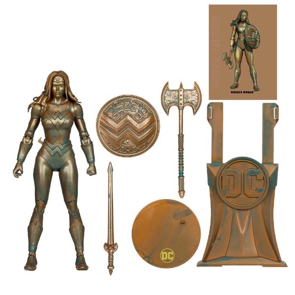 DC Multiverse - Wonder Woman Classic Patina Gold Label 7" Figure - Packshot 4