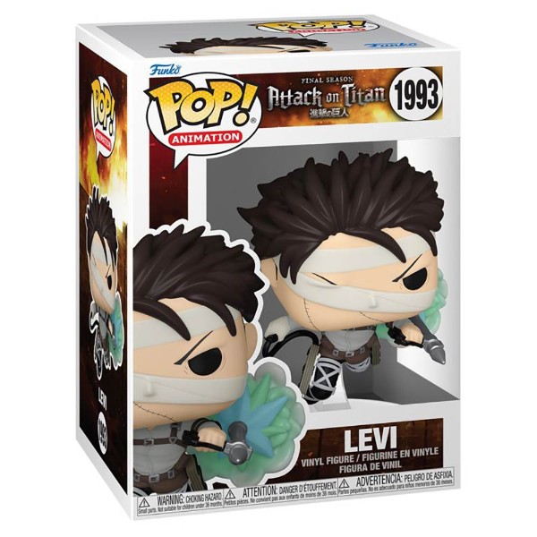 Attack on Titan - Levi Ackerman Pop! Vinyl Figure - Packshot 2