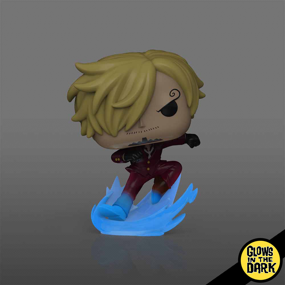 One Piece – Sanji (Ifrit Jambe) Glow Pop! Vinyl Figure - Packshot 2
