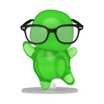 Flubber - Flubber with Glasses (Translucent) Pop! Vinyl Figure