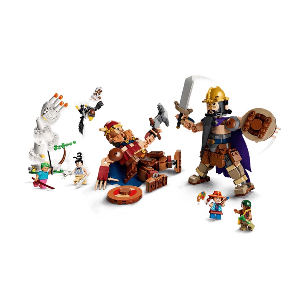 Netflix - One Piece - LEGO Dorry vs. Brogy – Giants of Little Garden #75644 - Packshot 3