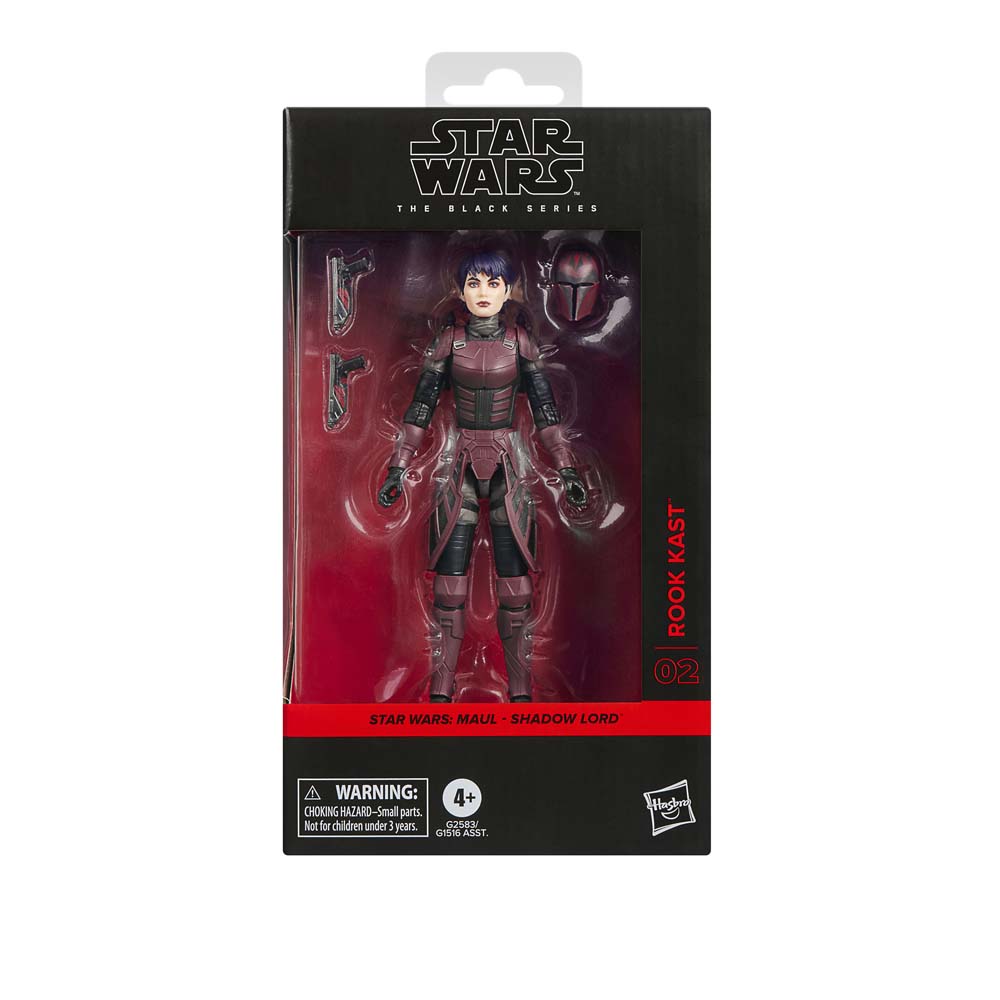 Star Wars - The Black Series - Maul Shadow Lord Premium Rook Kast Action Figure - Packshot 2