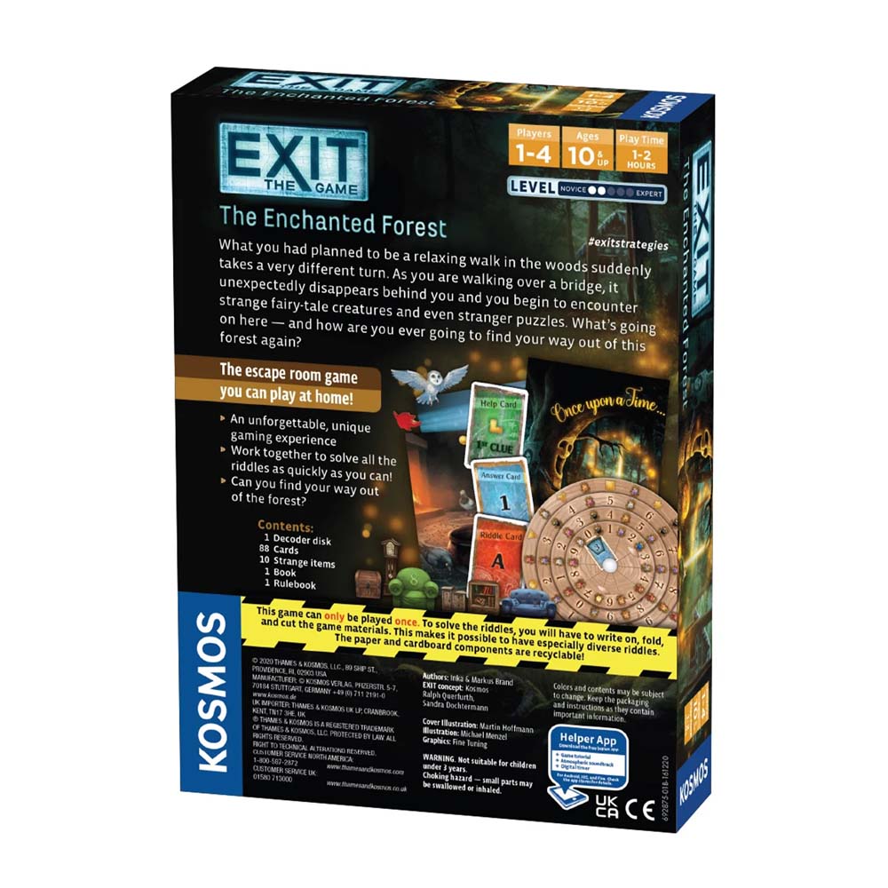 Exit The Game - The Enchanted Forest - Packshot 3