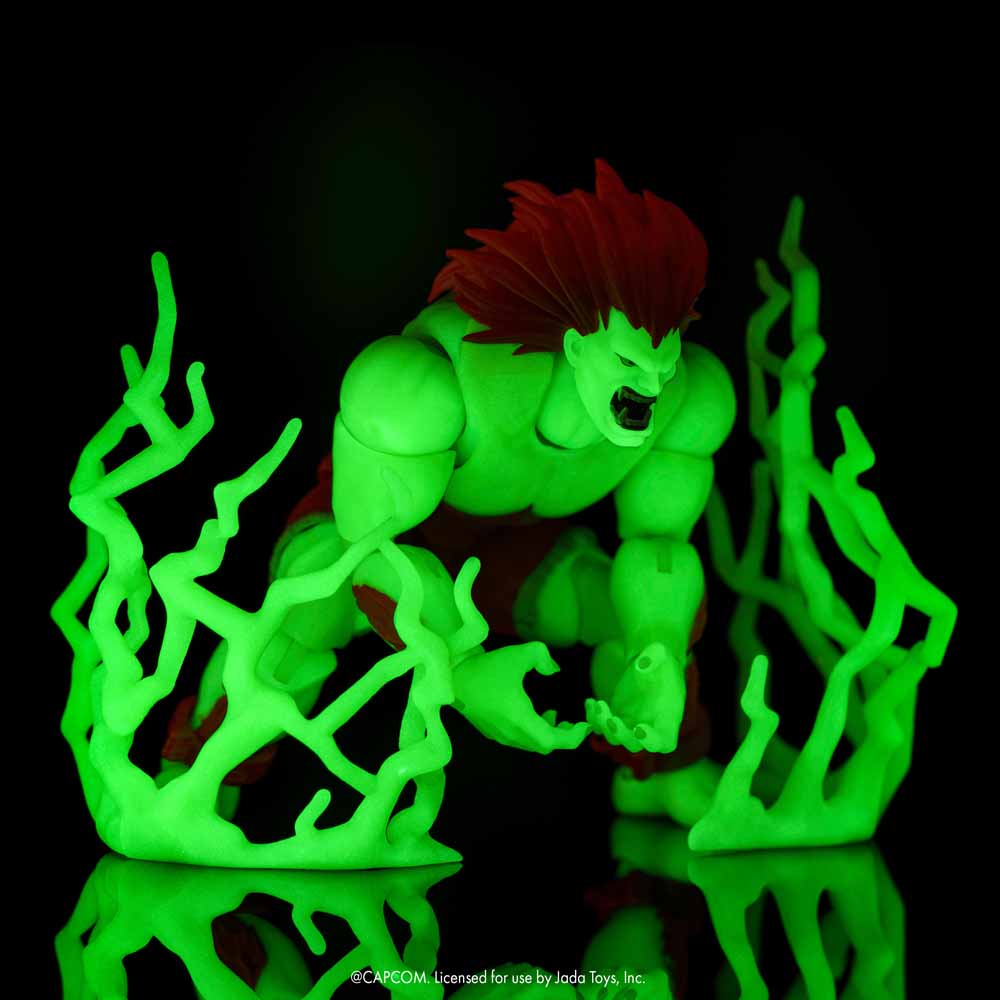 Ultra Street Fighter II – Blanka Glow-in-the-Dark 6in Action Figure - Packshot 5