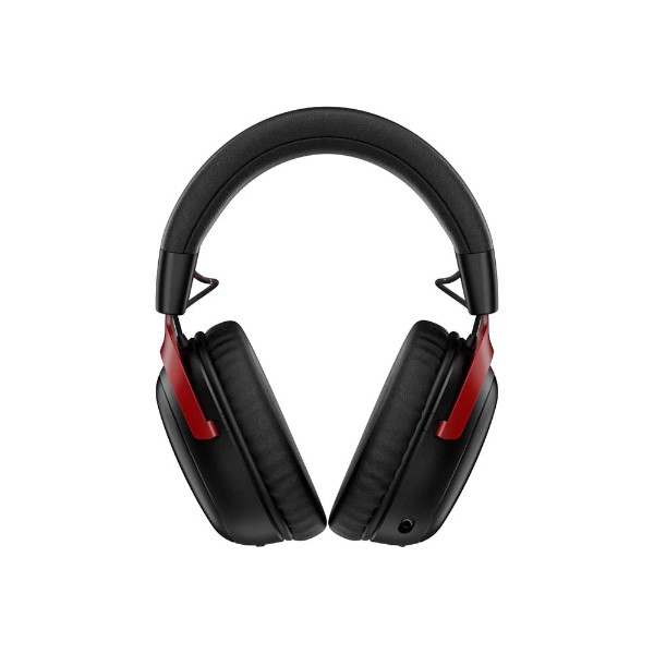 HyperX - Cloud III S Wireless Gaming Headset - Black/Red - Packshot 3