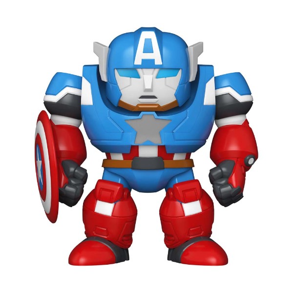 Marvel - What If...? Captain America Mech with Captain America Bitty Pop! Bot Vinyl Figure - Packshot 2