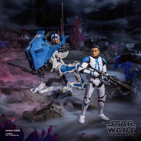 Star Wars - The Black Series - ARF Trooper (501st) & AT-RT Action Figure Set - Packshot 5