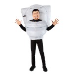 Skibidi Toilet Costume - Kids - One Size - Packshot 2