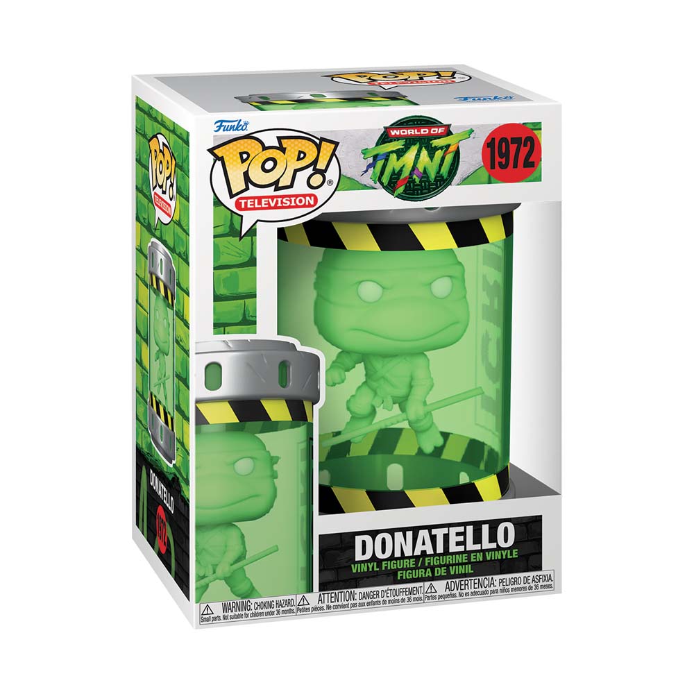 Teenage Mutant Ninja Turtles - Donatello (Ooze Canister) Pop! Vinyl Figure - Packshot 2
