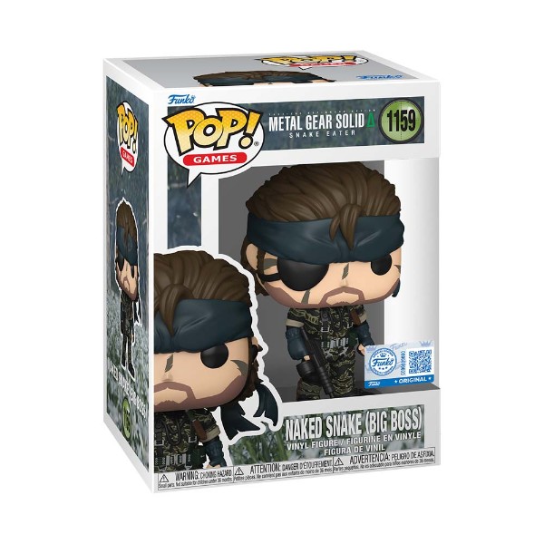 Metal Gear Solid: Snake Eater - Naked Snake (Big Boss) Pop! Vinyl