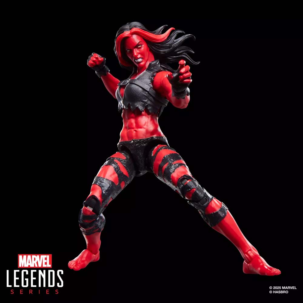 Marvel - Red She-Hulk Marvel Legends Action Figure - Packshot 6