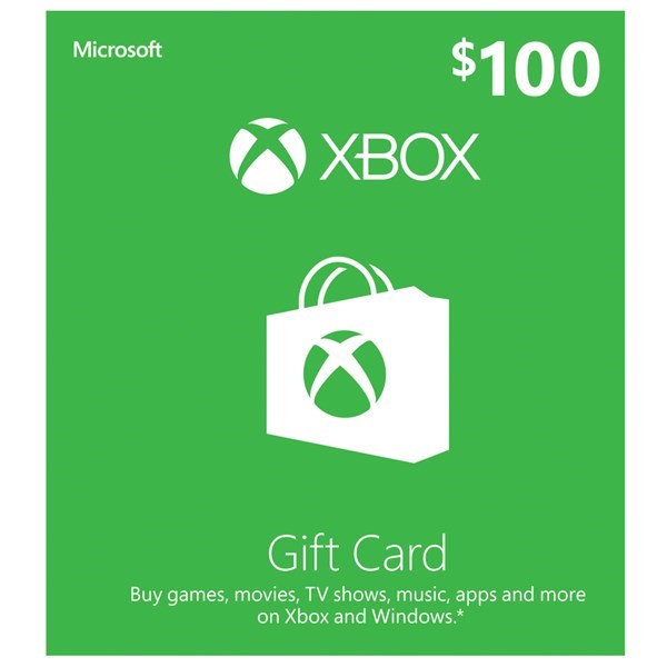 $100 xbox card