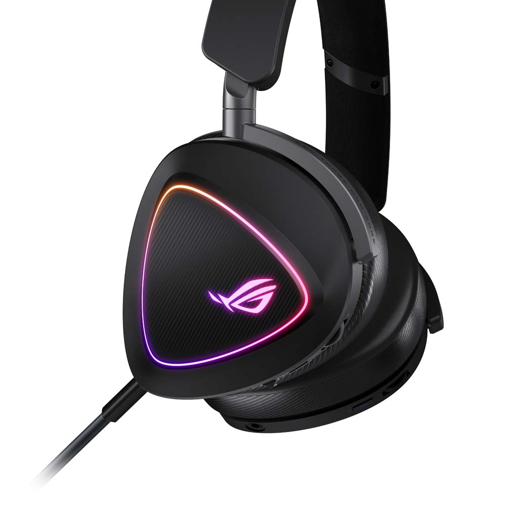 ASUS ROG - Delta II Wireless Gaming Headset - Black - Packshot 3