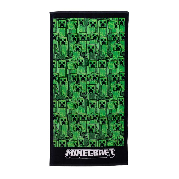 Minecraft - Creeper All-Over-Print Towel - Packshot 1