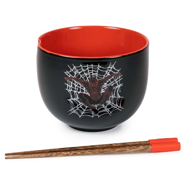 Marvel - Spider-Man - Spider-Man Webshooter Ramen Bowl with Chopsticks - Packshot 2