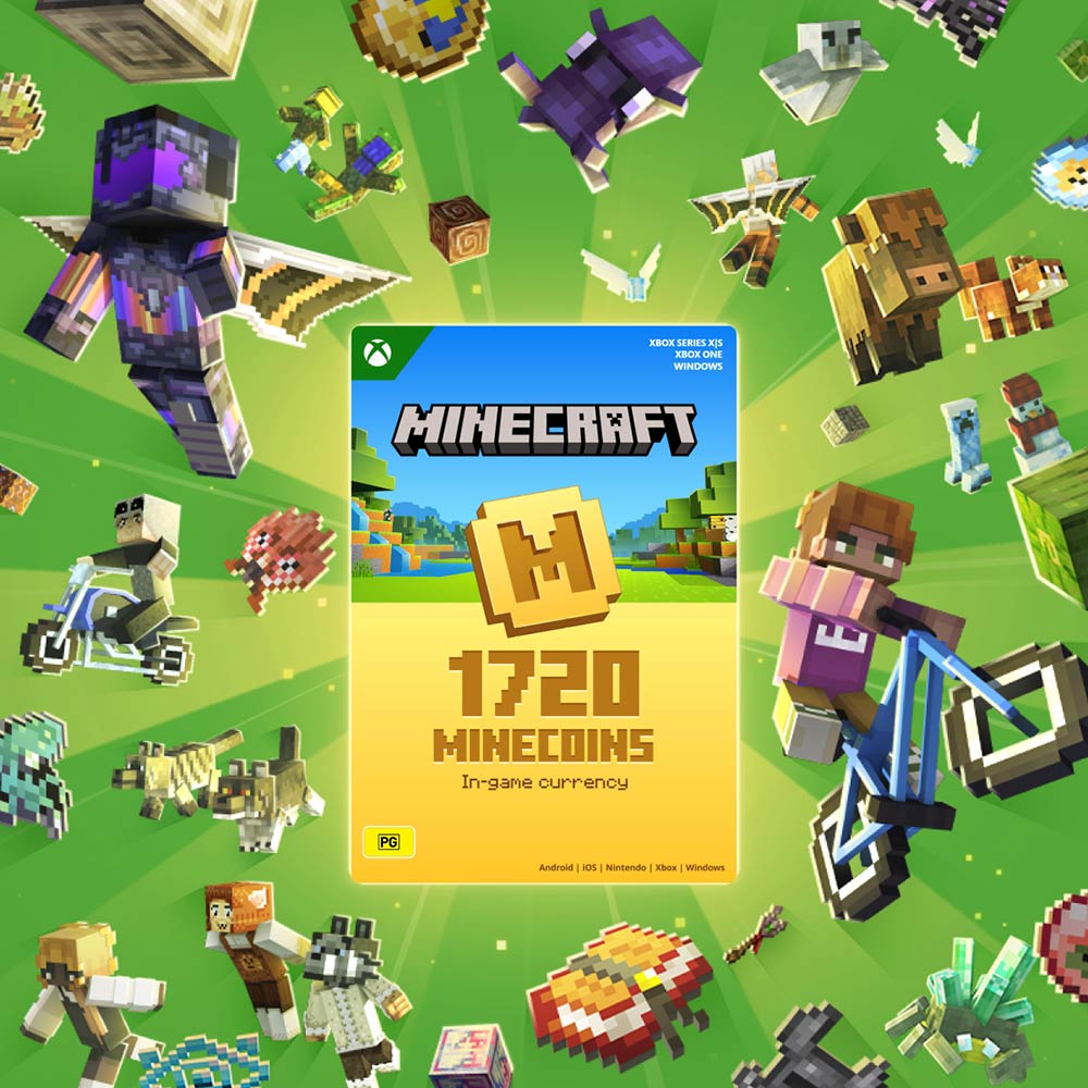 Minecraft - 1,720 Minecoins (In-Game Currency) - Packshot 2