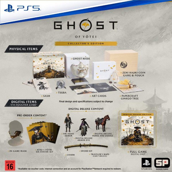 Ghost of Yotei - Collector's Edition - Packshot 2
