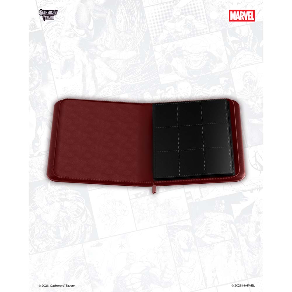 Gatherer’s Tavern – TCG – Marvel Super Heroes Domaru 9 Pocket Binder – Iron Man - Packshot 3