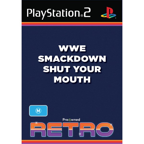 WWE Smackdown Shut Your Mouth - Packshot 1