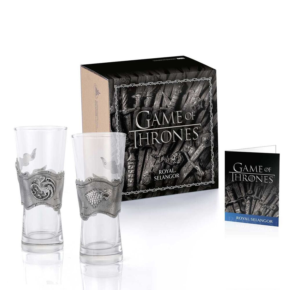 Game of Thrones - Ice & Fire Pilsner Glass 2-Pack - Packshot 4