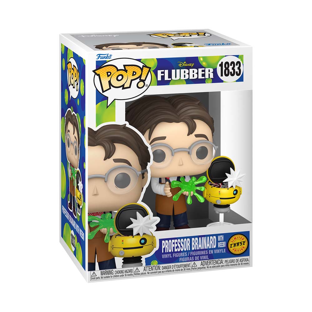 Flubber - Professor Brainard with Weebo Pop! Vinyl Figure - Packshot 4