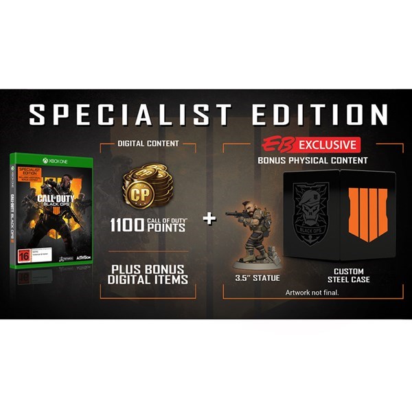 Call of Duty: Black Ops 4 Specialist Edition - Xbox One ...