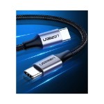 UGREEN USB-C 2.0 Male to USB-C 2.0 Male Cable 1m 60W Fast Charging 480 Mbps Data Transfer Braided - Packshot 2