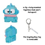 Sanrio - Hello Kitty - Hangyodon Nanoblocks N-FIG Bag Clip - Packshot 3