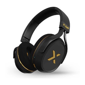 BlueAnt Pump X ANC Over-Ear Wireless Headphones - Black Gold