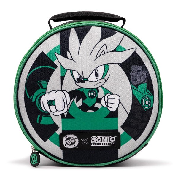 DC X Sonic the Hedgehog - Silver & Green Lantern Lunch Bag - Packshot 2