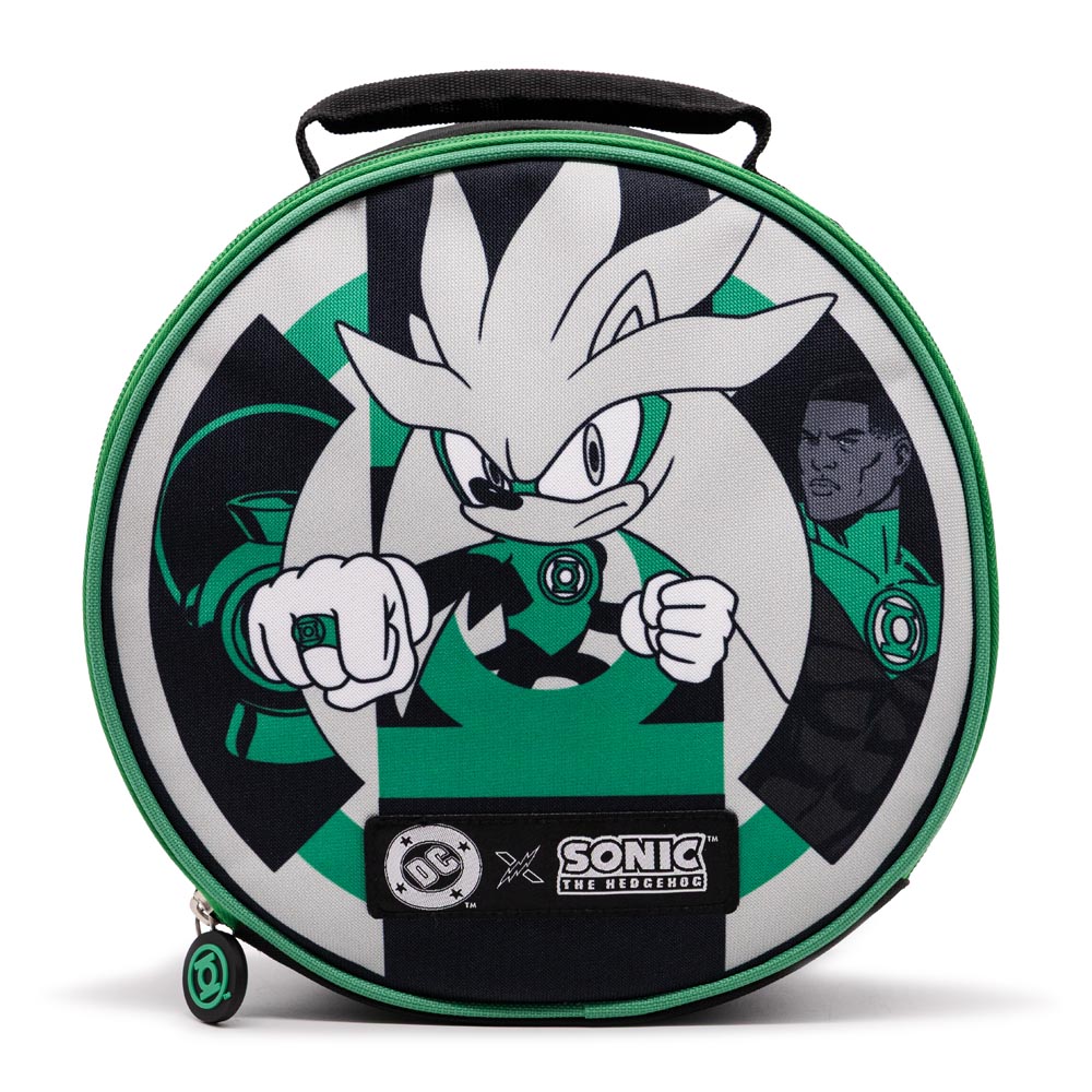 DC X Sonic the Hedgehog - Silver & Green Lantern Lunch Bag - Packshot 2