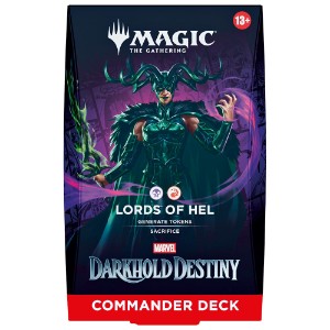 Magic: The Gathering - TCG - Marvel: Darkhold Destiny Commander Deck - Lords of Hel