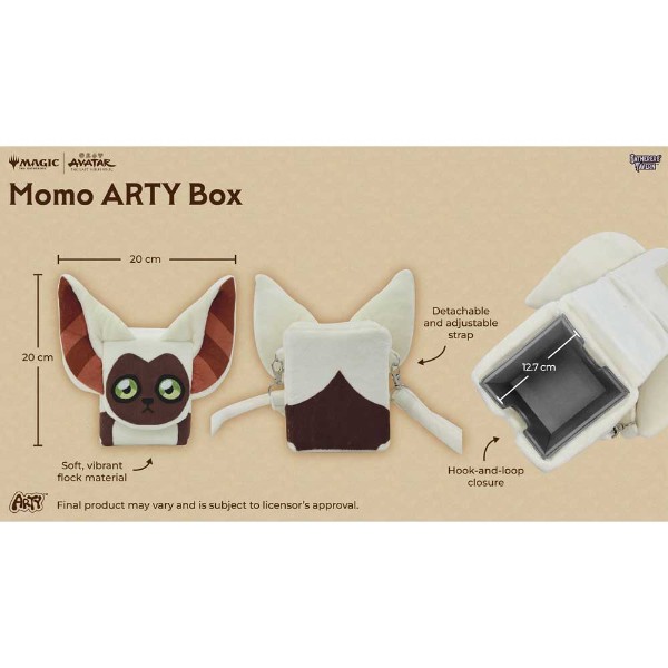 Magic: The Gathering - TCG - Avatar: The Last Airbender Gatherers Tavern ARTY Deck Box - Momo - Packshot 4